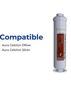Cebilon Replacement Water Filter - Granular Activated Carbon Filter – Compatible with Cebilon Silver & DFlow Systems